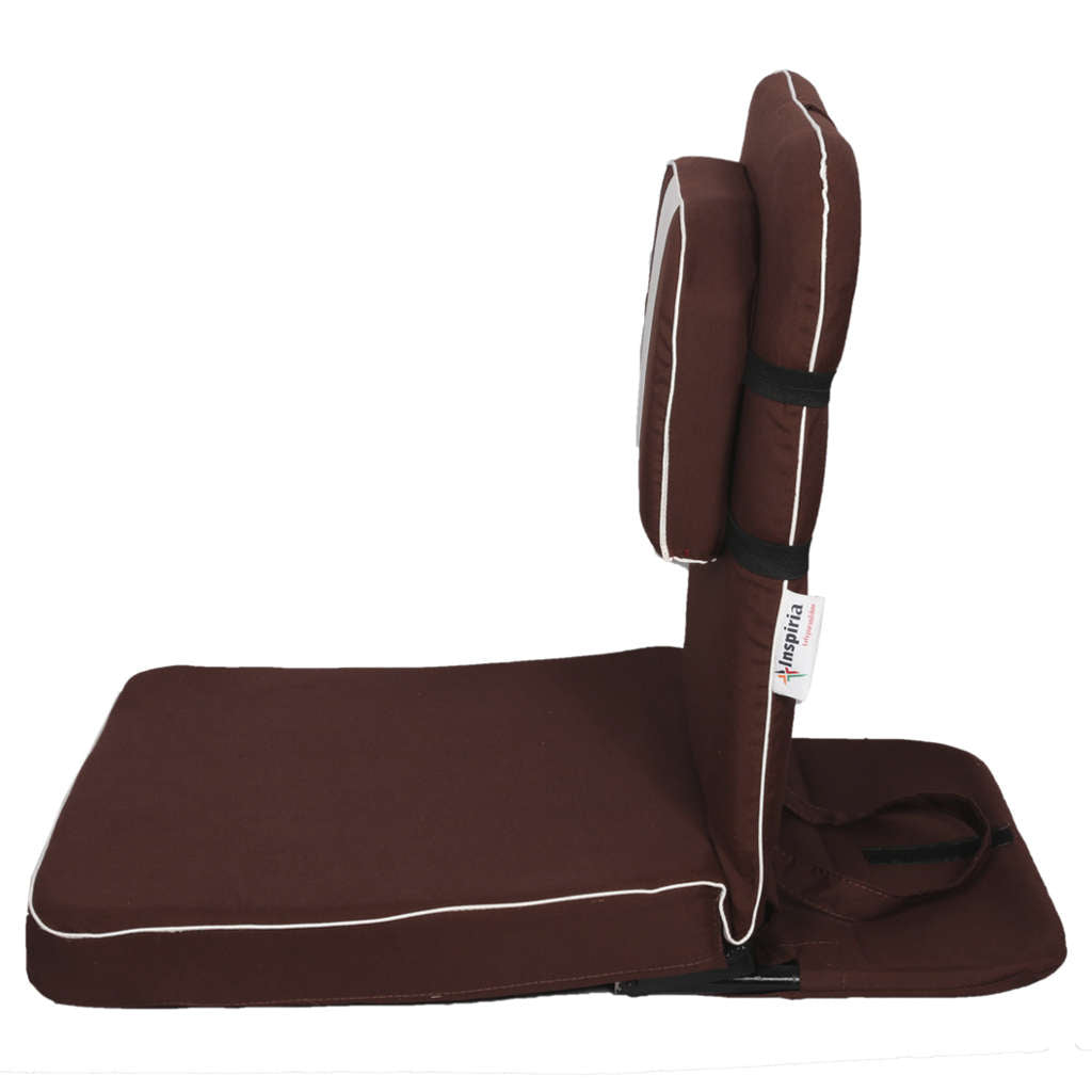 Inspiria Meditation Chair Foldable D3 Chocalte Brown