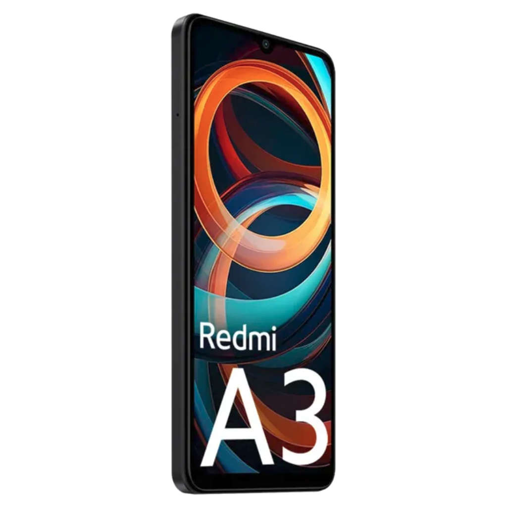 Redmi A3 Smartphone 4GB RAM 128GB Storage Midnight Black