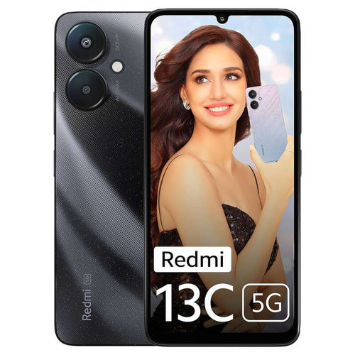 Redmi 13C 5G Smartphone 4GB RAM 128GB Storage Starlight Black 