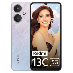 Redmi 13C 5G Smartphone 6GB RAM 128GB Storage Startrail Silver 