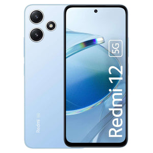 Redmi 12 5G Smartphone 8GB RAM 256GB Storage Pastel Blue 