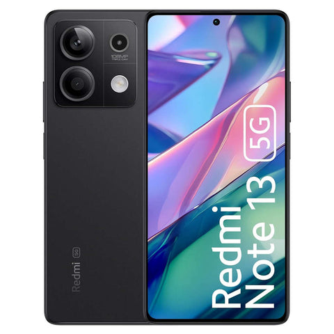 Redmi Note 13 5G Smartphone 6GB RAM 128GB Storage Stealth Black 