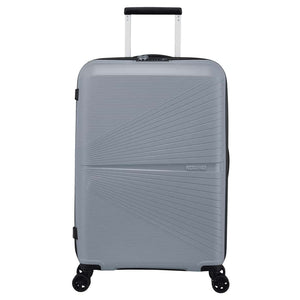 American Tourister Airconic Check In Luggage AMT 77 Cm Polypropylene Hard Trolley Suitcase Grey 