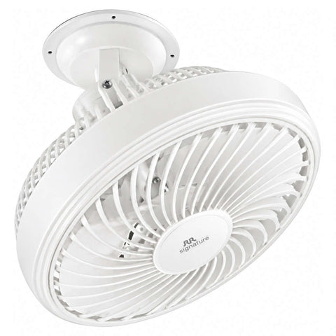 RR Signature Buddy Cabin Fan 300 mm Pristine White