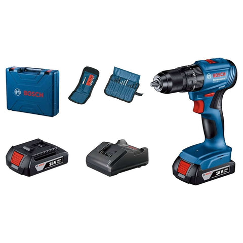 Buy Bosch Professional Cordless Impact Drill Driver Kit GSB 185-LI