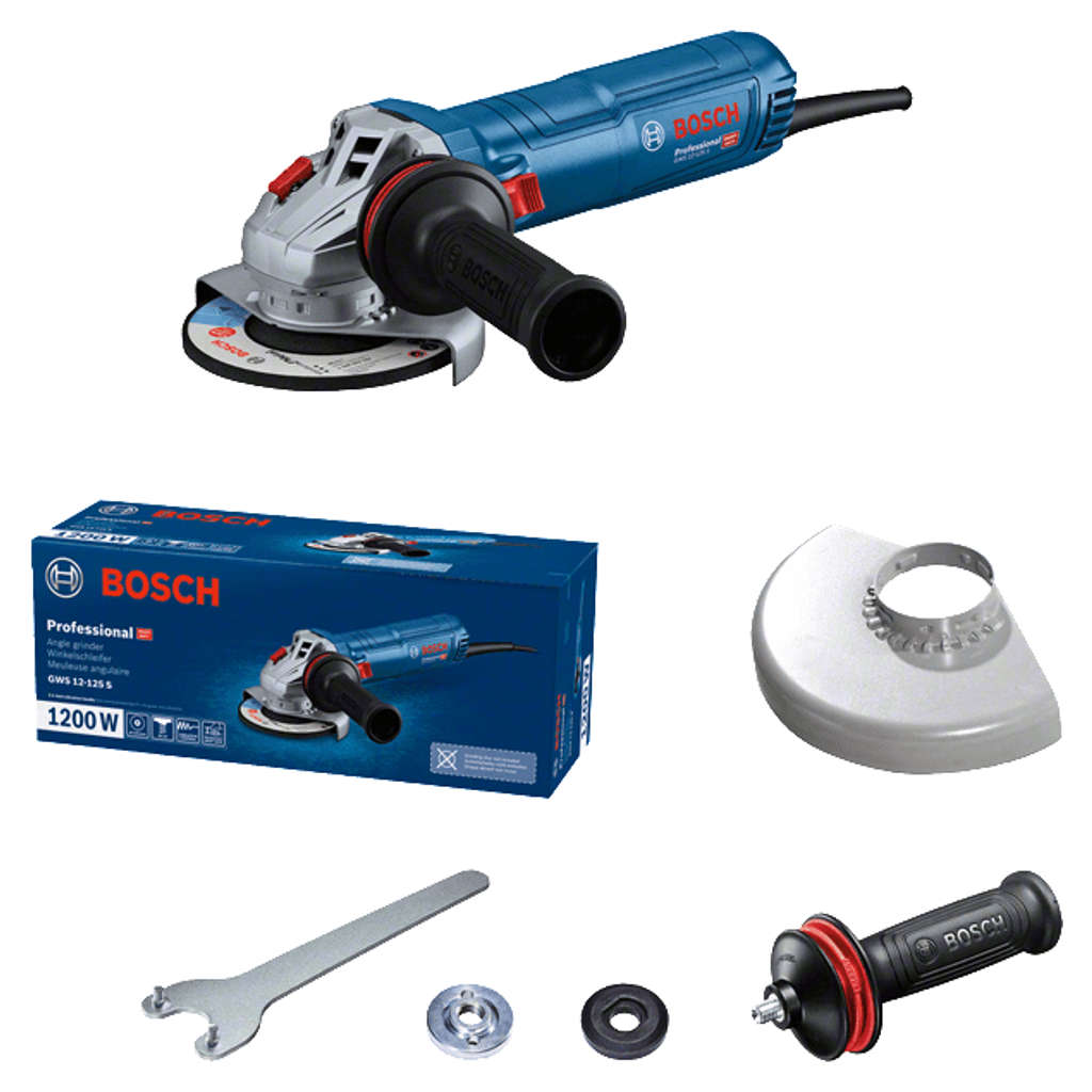 Bosch Professional Angle Grinder GWS 12-125 S