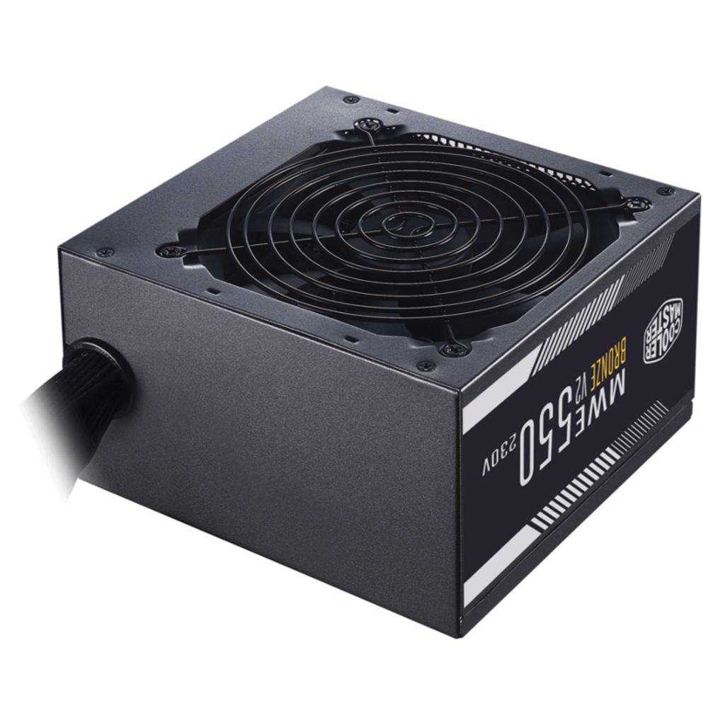 Cooler Master Bronze V2 MWE 550 Power Supply HDB Fan MPE-5501-ACABW-BIN