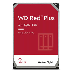 WD Red Plus NAS 2TB Hard Disk Drive 3.5 Inch WD20EFPX 