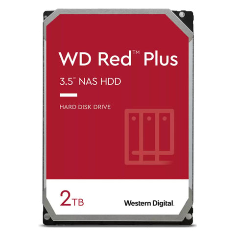 WD Red Plus NAS 2TB Hard Disk Drive 3.5 Inch WD20EFPX 