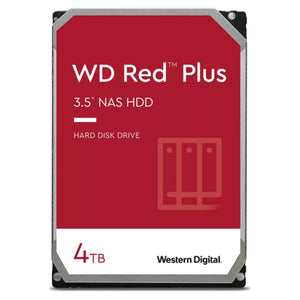 WD Red Plus NAS 4TB Hard Disk Drive 3.5 Inch WD40EFPX 
