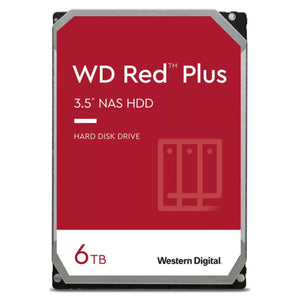 WD Red Plus NAS 6TB Hard Disk Drive 3.5 Inch WD60EFPX 