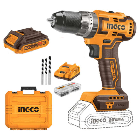 Ingco Lithium-Ion Brushless Impact Drill 20 V CIDLI20605 