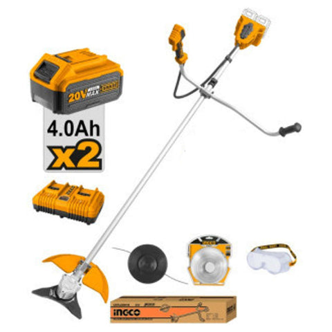 Ingco Lithium-Ion String Trimmer And Brush Cutter CSTLI202522 