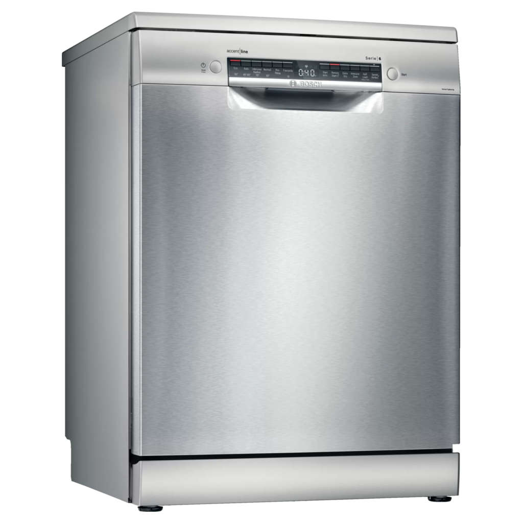 Bosch Series Free Standing 14 Place Setting Dishwasher 60 cm Inox SMS6HVI01I