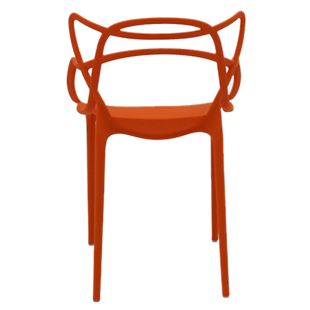 Supreme Butterfly Plastic Baby Chair Orange