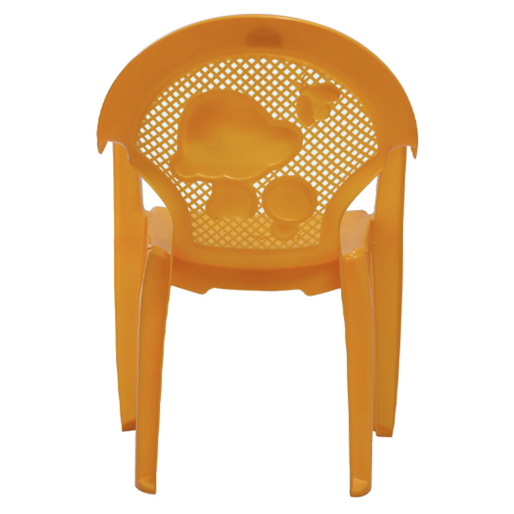 Supreme Jack Plastic Kids Chair Yellow