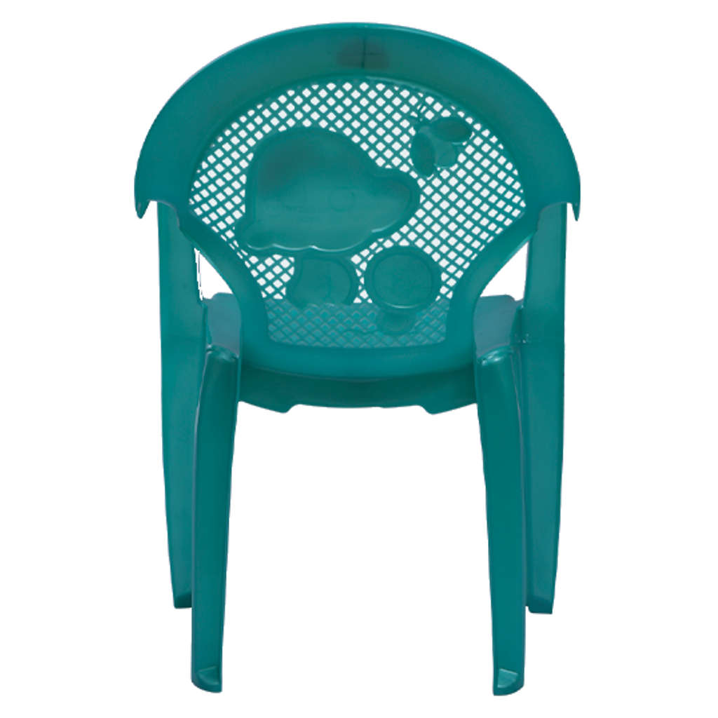 Supreme Jack Plastic Kids Chair Pearl Green