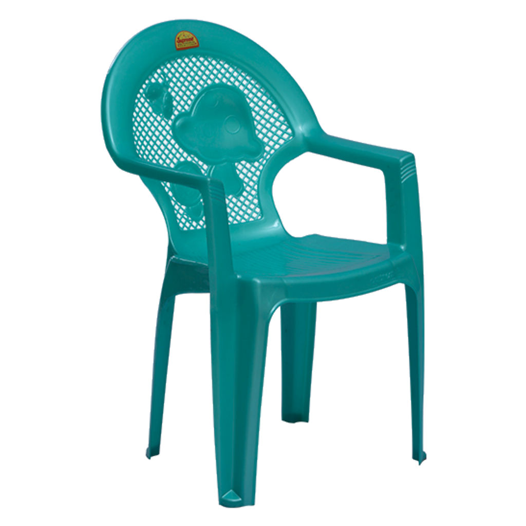 Supreme Jack Plastic Kids Chair Pearl Green