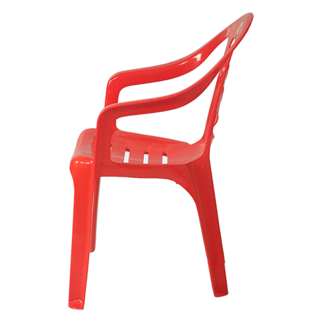 Supreme Jolly Plastic Baby Chair Red