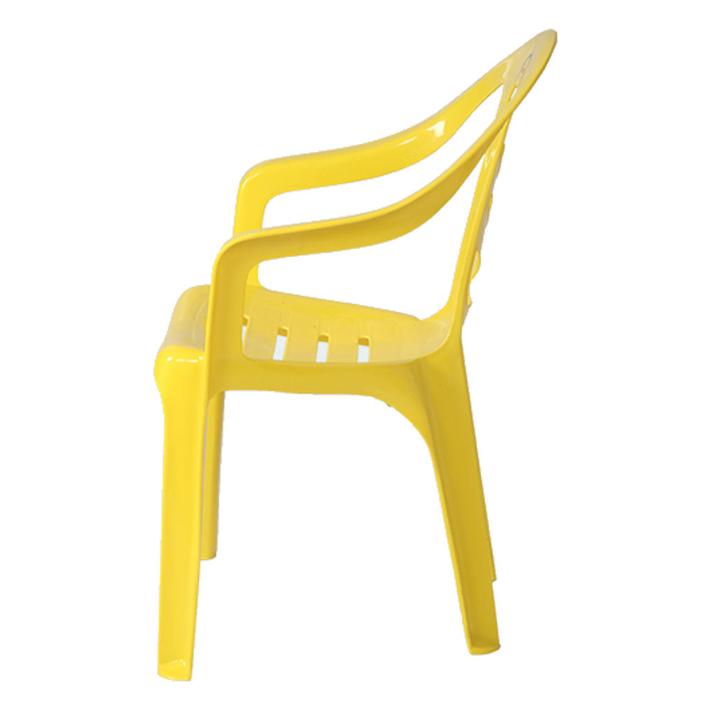 Supreme Jolly Plastic Baby Chair Yellow