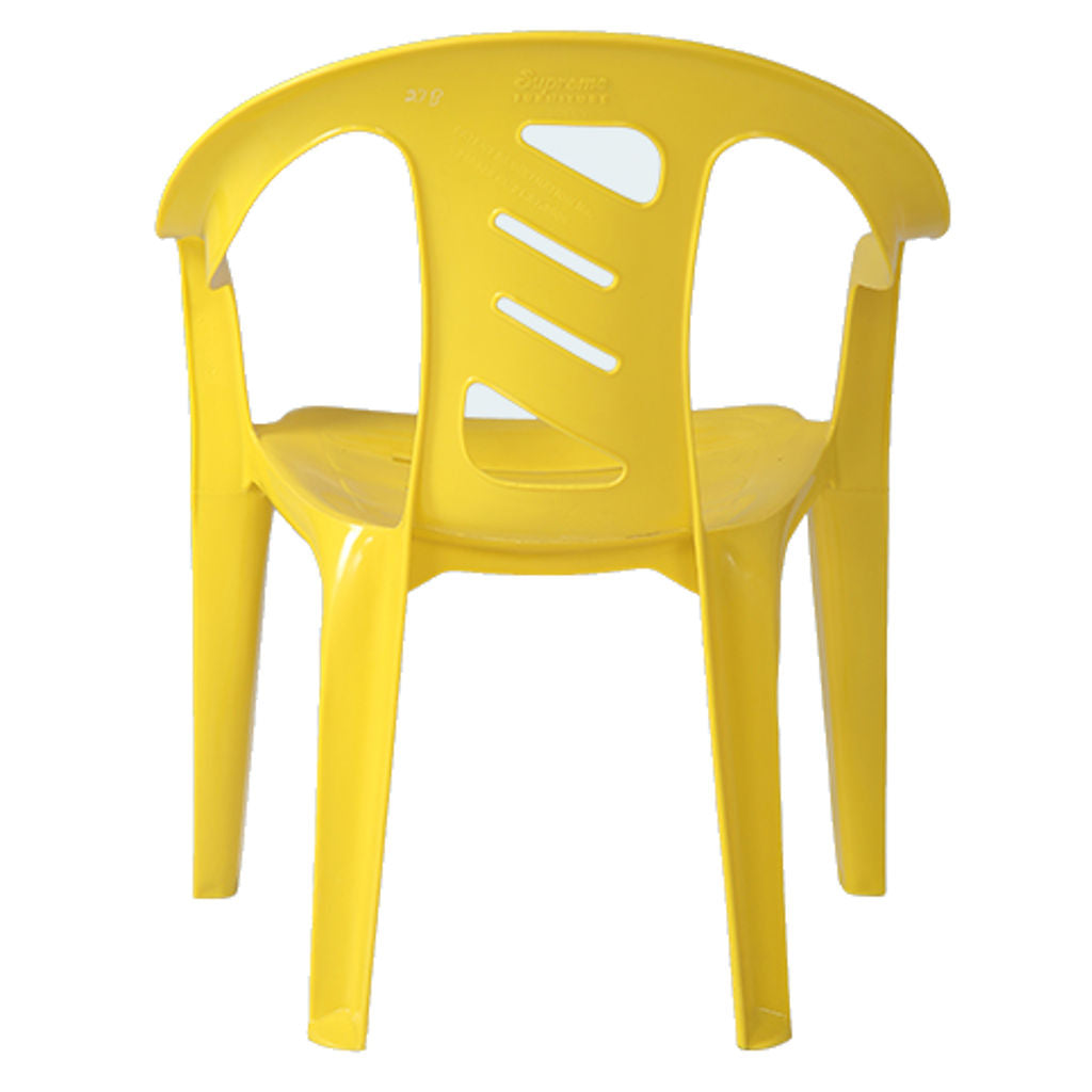 Supreme Jolly Plastic Baby Chair Yellow