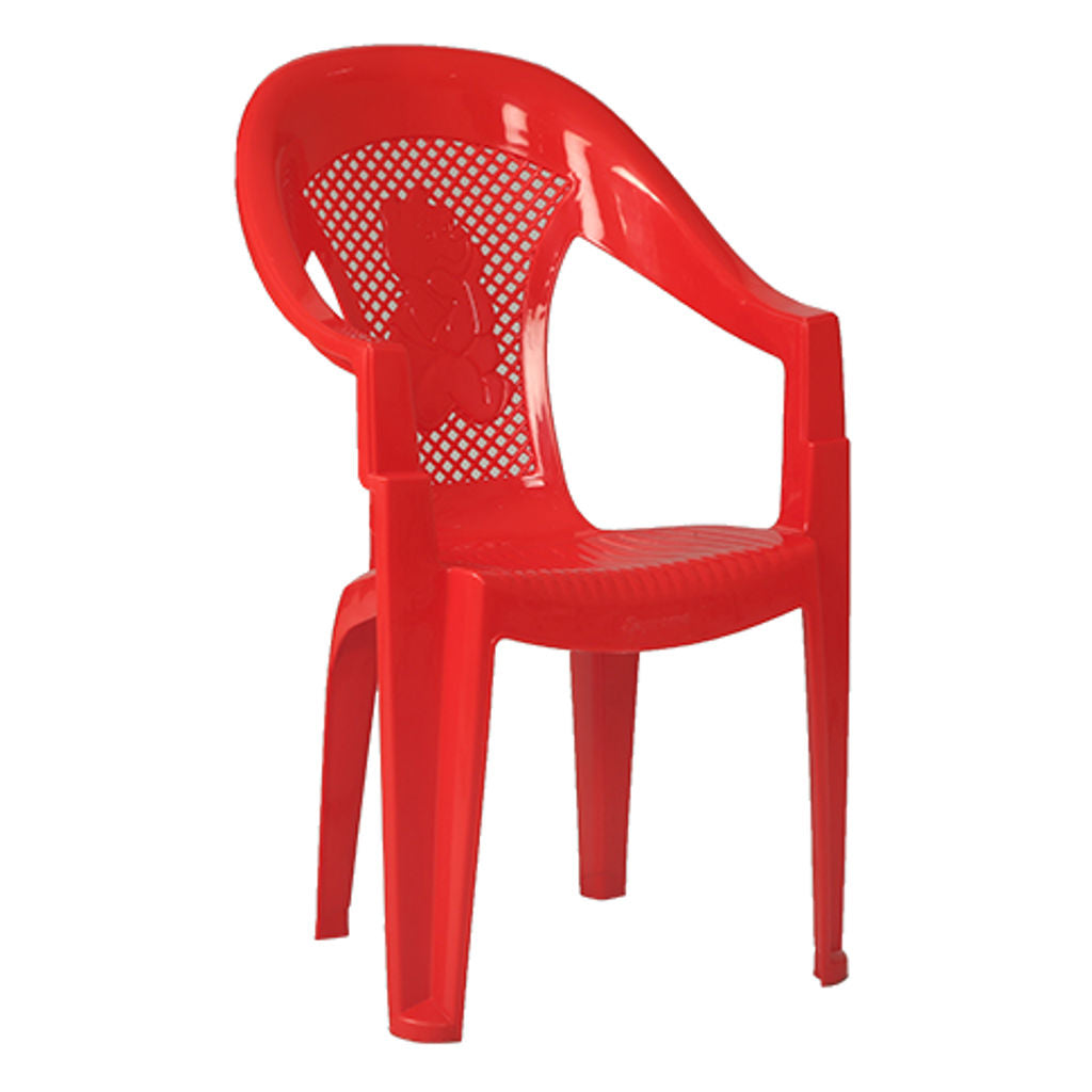 Supreme Kutty Plastic Baby Chair Red