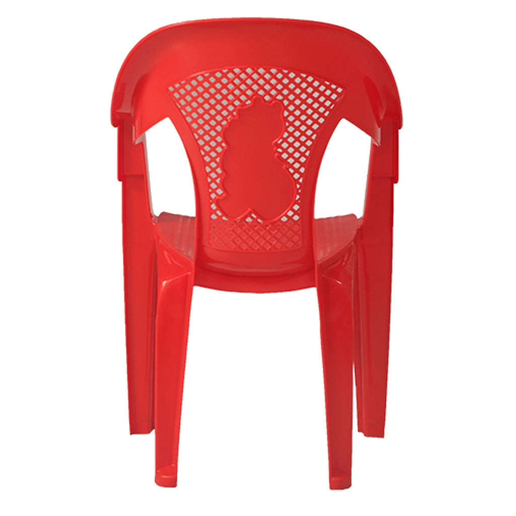 Supreme Kutty Plastic Baby Chair Red