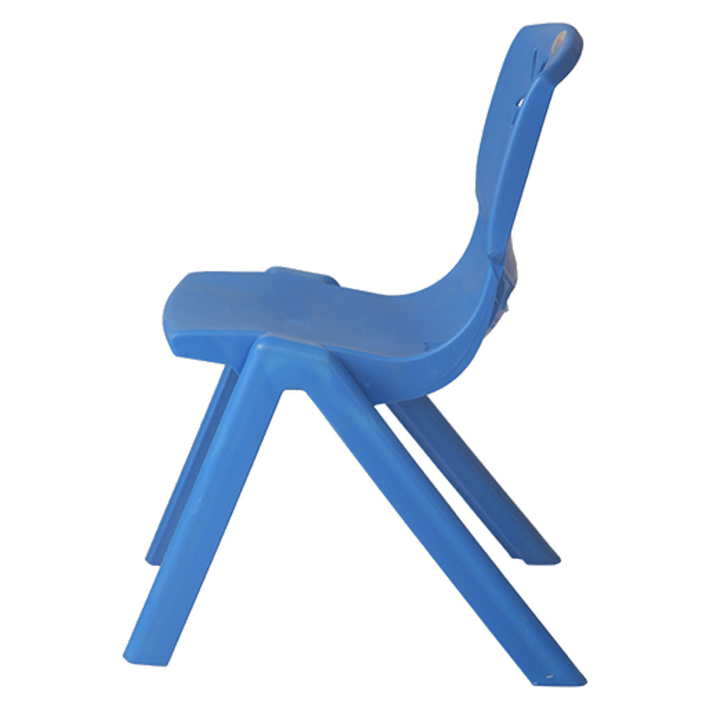 Supreme Strawberry Plastic Baby Chair French Blue