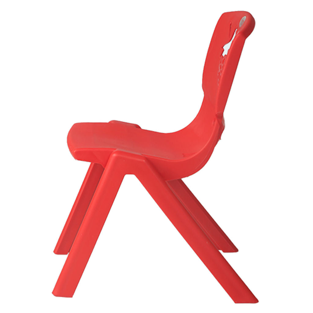 Supreme Strawberry Plastic Baby Chair Red