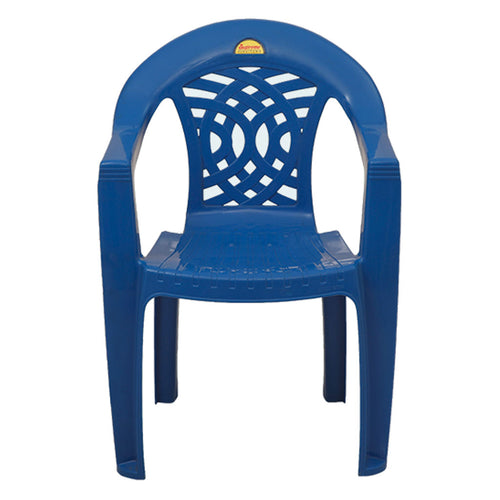 Supreme Arch Plastic Chair French Blue 