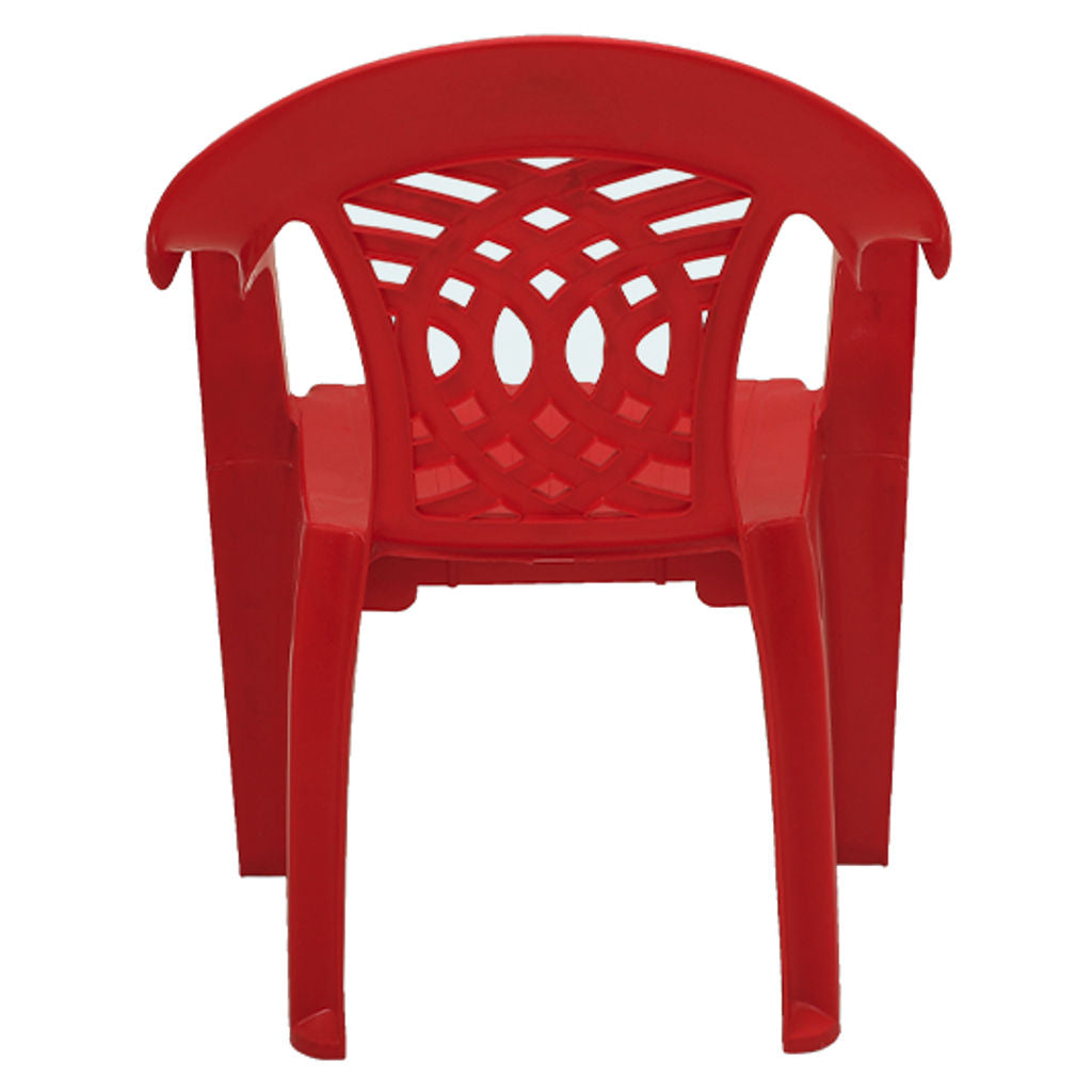 Supreme Arch Plastic Chair Red