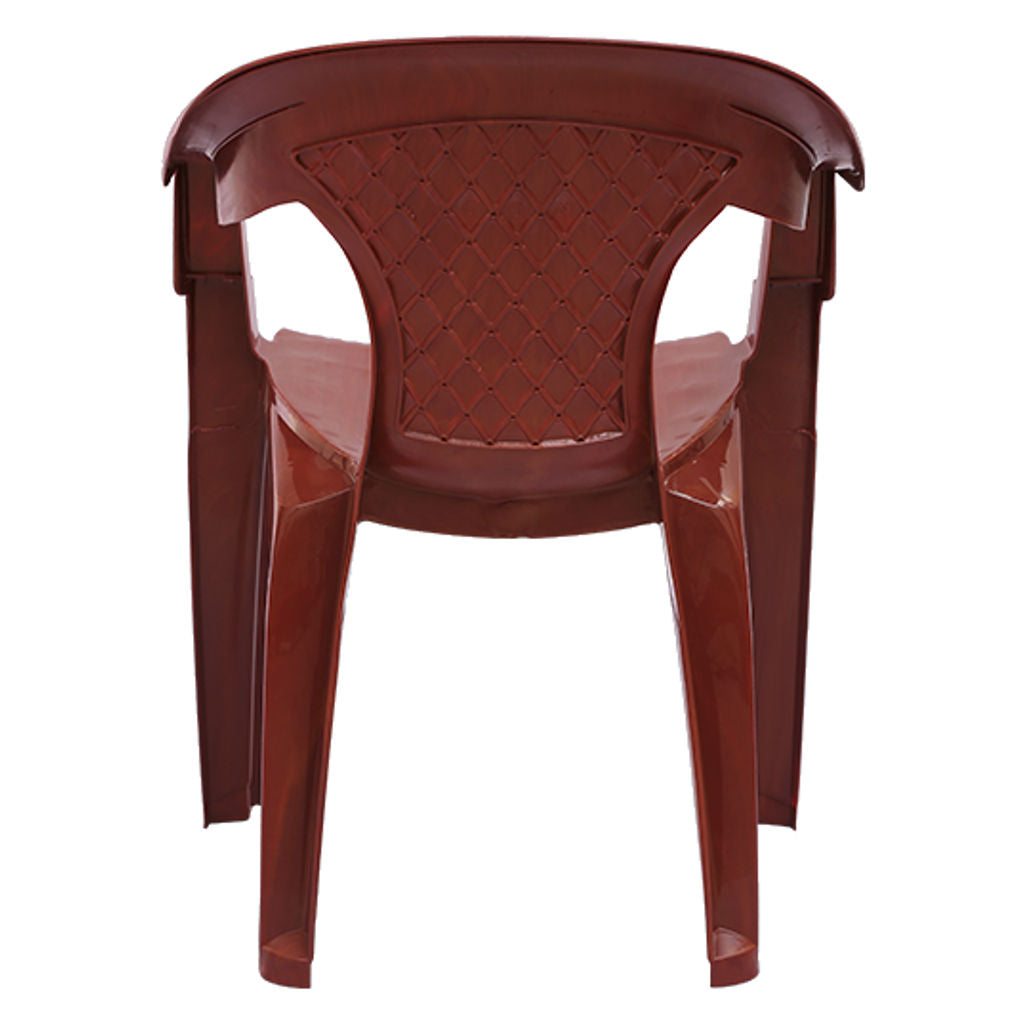 Supreme Don Plastic Chair Teakwood