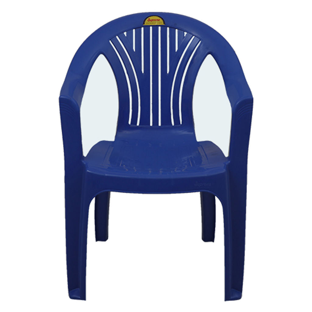 Buy Supreme Force Plastic Chair New Blue Online at Bestomart
