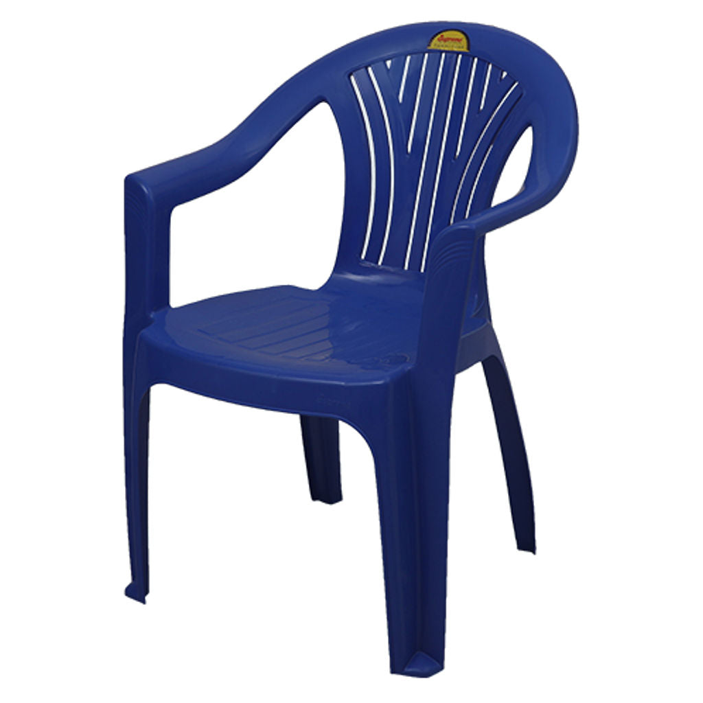 Supreme Force Plastic Chair New Blue