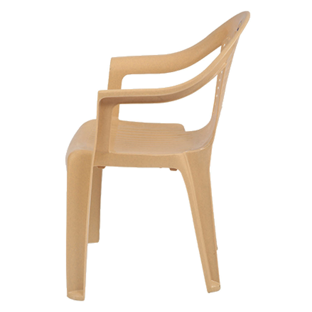 Supreme Johny Plastic Chair Marble Beige