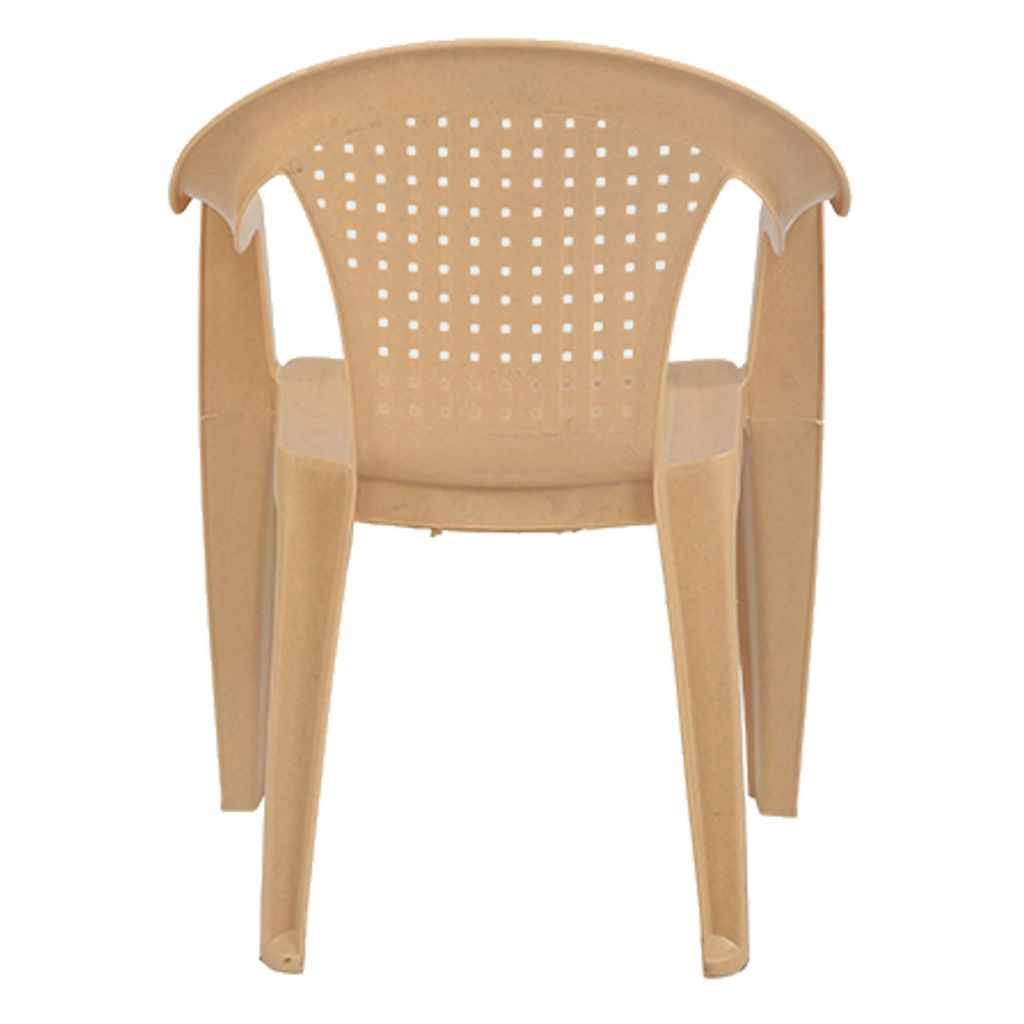 Supreme Johny Plastic Chair Marble Beige