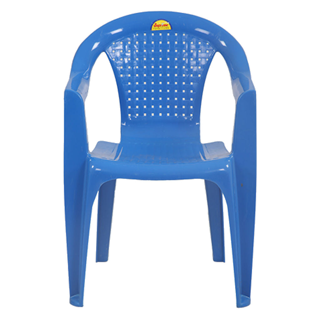 Buy Supreme Johny Plastic Chair French Blue Online at Bestomart