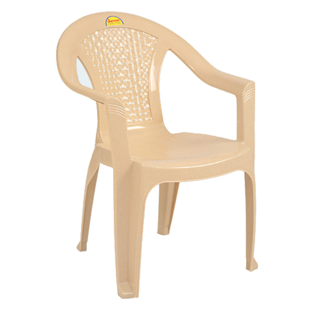 Supreme Optra Plastic Chair Marble Beige