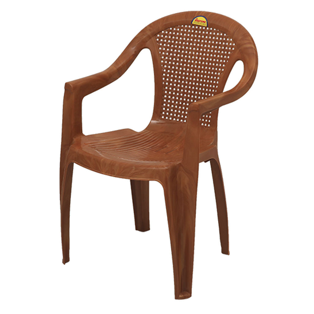 Supreme Uva Plastic Chair Sandalwood