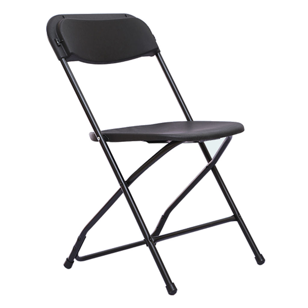 Supreme Amity Plastic Folding Chair Black