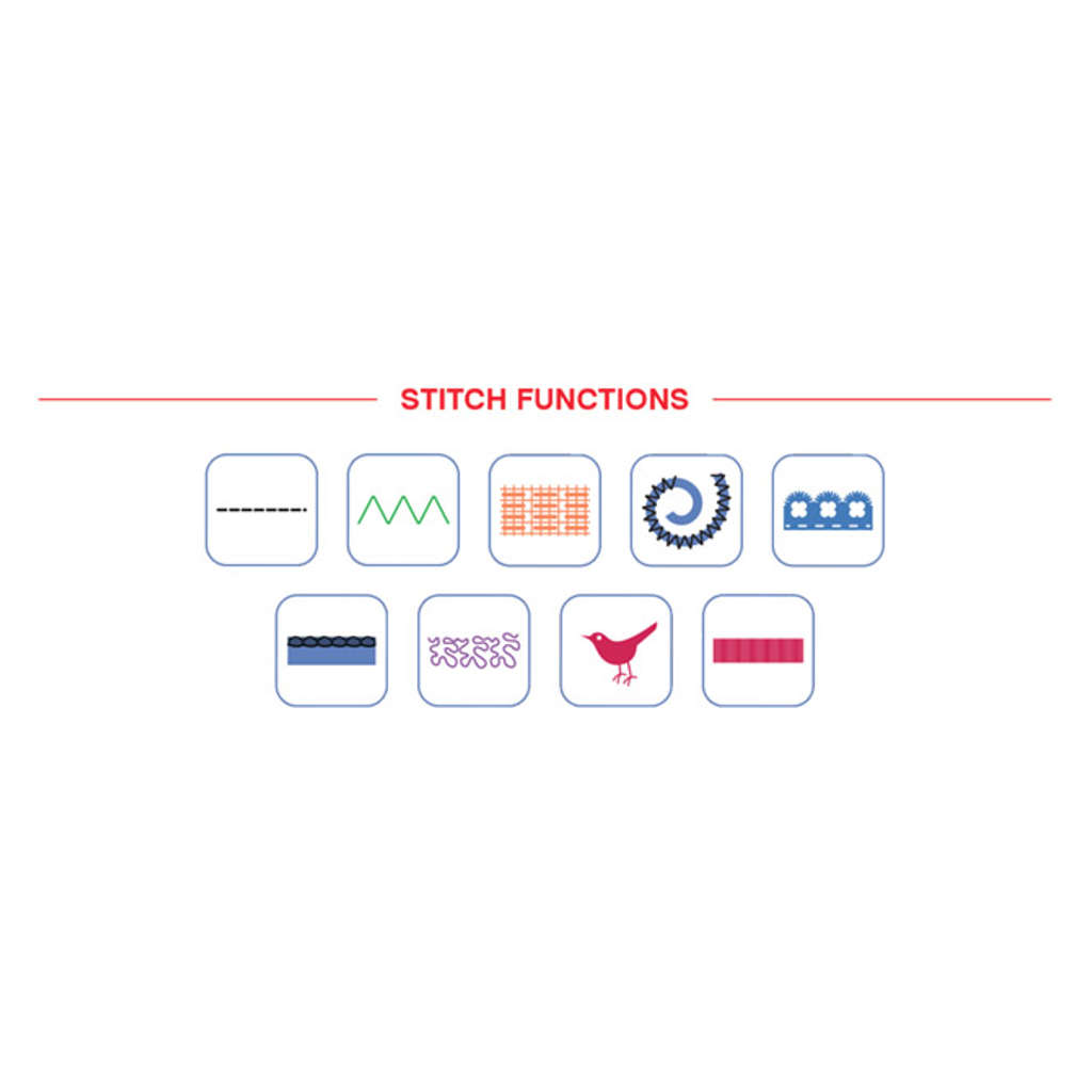 Usha Janome Stitch Queen With Motor Sewing Machine