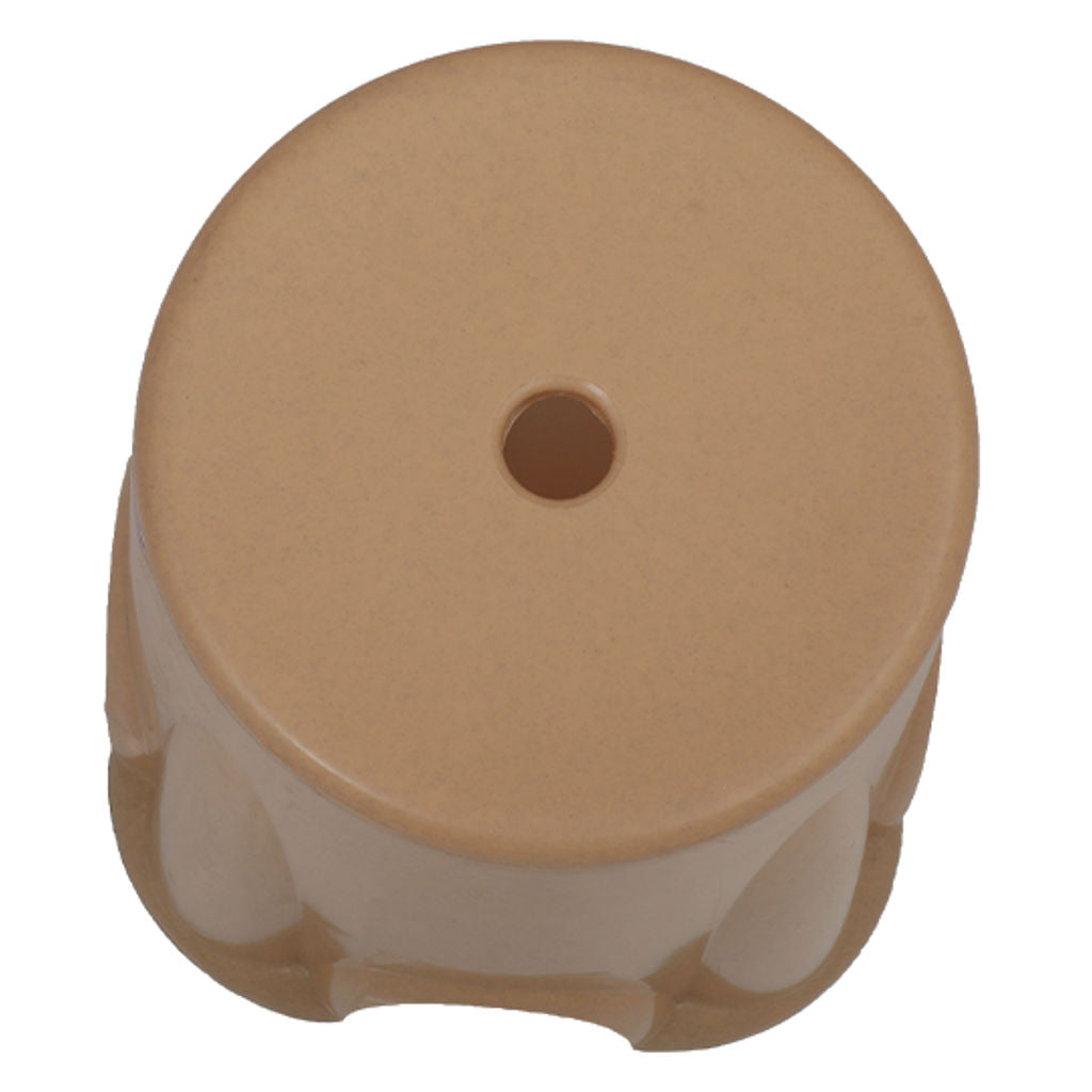 Supreme Hunk Plastic Stool Marble Beige