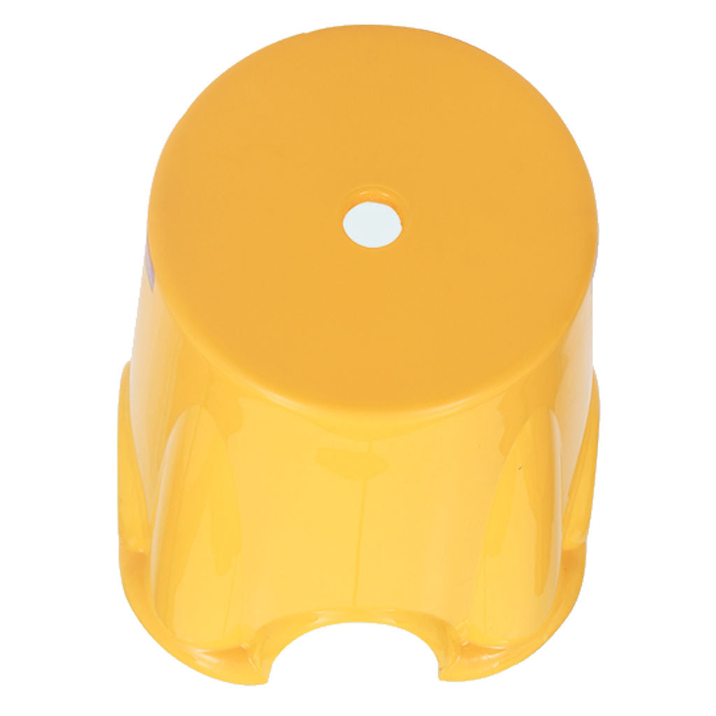 Supreme Hunk Plastic Stool Yellow