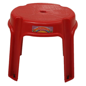 Supreme Maxi Multipurpose Plastic Stool Red 