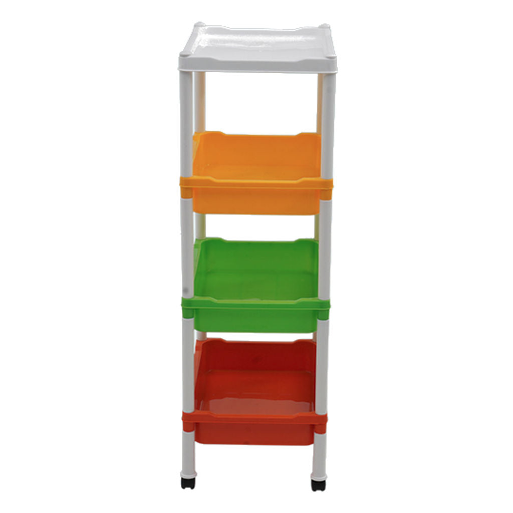 Supreme Spoga Plastic Shelving Rack Multicolor
