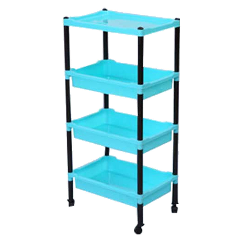 Supreme Spoga Plastic Shelving Rack Blue