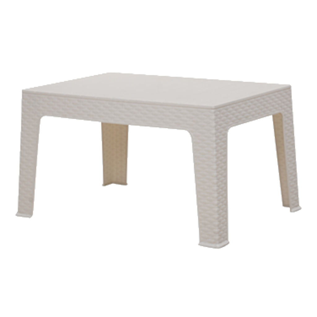 Supreme Denver Multipurpose Plastic Stool Milky White
