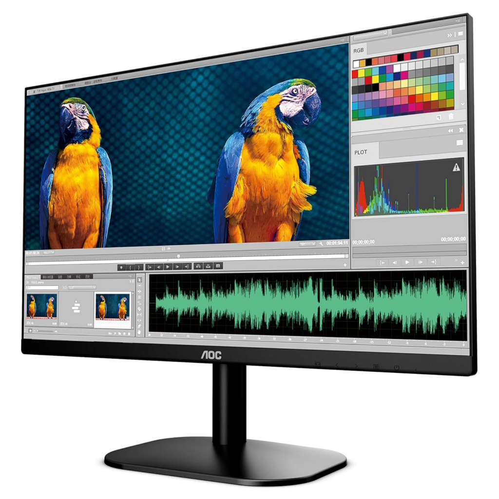 AOC Full HD Borderless IPS Monitor 23.8 Inch 24B2XH