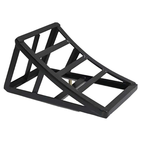 Titan Mild Steel Heavy Duty Wheel Chock Black 
