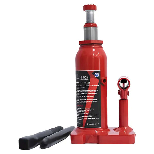 Titan Hydraulic Bottle Jack 5 Ton Red 